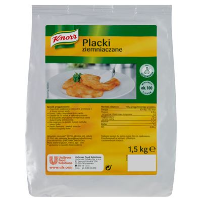 Knorr Placki ziemniaczane 1,5 kg
