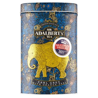 SIR ADALBERT'S TEA Earl Grey with Orange Peel 110g