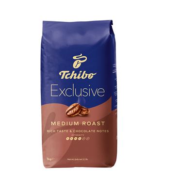 Tchibo Exclusive Medium Roast Kawa palona ziarnista 1 kg