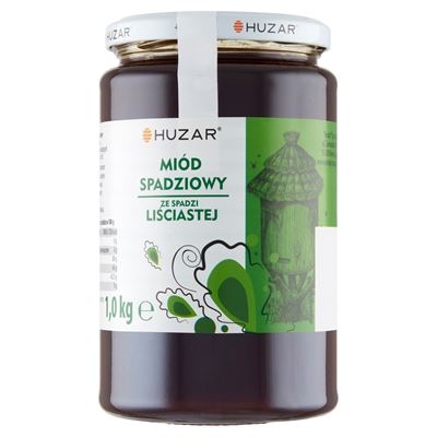 HUZAR Miód nektarowy spadziowy 6 x 1 kg