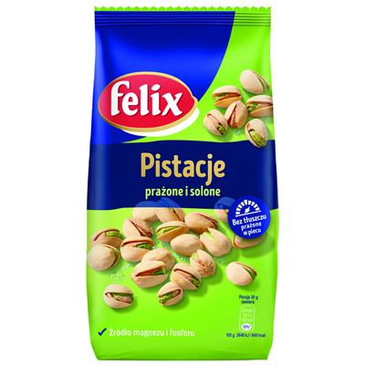 felix Pistacje prażone i solone 180 g