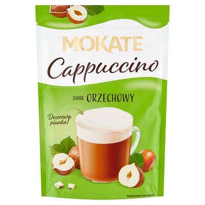 MOKATE Cappuccino o smaku orzechowym 110 g