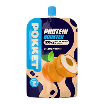 Dawtona Pokket Protein Booster Mus brzoskwinia 180 g