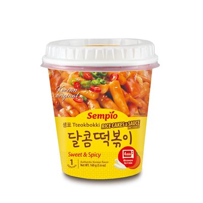 Sempio Tteokbokki kluski ryżowe Sweet&Spicy 160 g