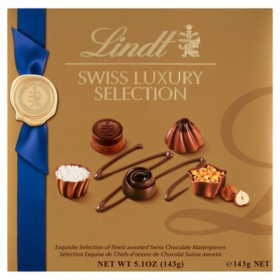 Lindt Swiss Luxury Selection Mieszanka pralin 143 g (14 sztuk)