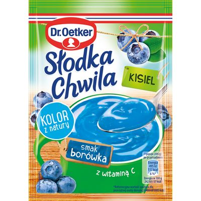Dr.Oetker Słodka Chwila Kisiel borówka 30 g