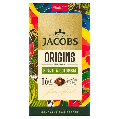 JACOBS Origins Kawa mielona Brazylia & Kolumbia 450 g