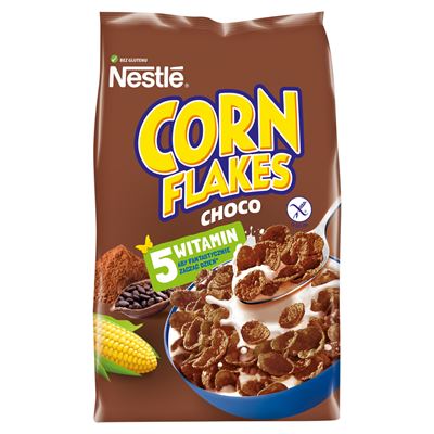 Nestle Corn Flakes Płatki kukurydziane Czekolada 400 g