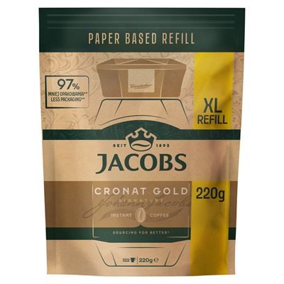 JACOBS Kawa rozpuszczalna Cronat Gold uzupełnienie 220 g