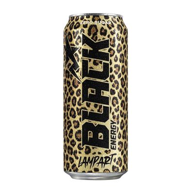 BLACK Napój energetyczny Lampart Zero 12 x 250 ml puszka