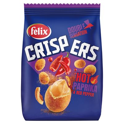 felix Orzeszki Crispers Hot Paprika & Red Pepper 125 g