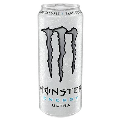 MONSTER Energy Ultra White zero cukru Napój energetyzujący 12 x 500 ml puszka [kaucja]