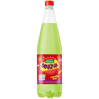 HELLENA Oranżada Zielona napój gazowany 6 x 1,25 l [kaucja]