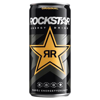 ROCKSTAR Original Napój energetyzujący gazowany 24 x 250 ml [kaucja]