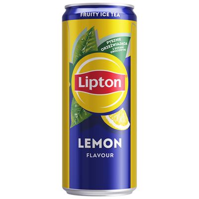 Lipton Ice Tea Lemon Napój 24 x 330 ml puszka [kaucja]