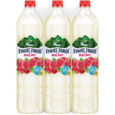ŻYWIEC ZDRÓJ Z NUTĄ maliny napój niegazowany 6 x 1,2 l [kaucja]