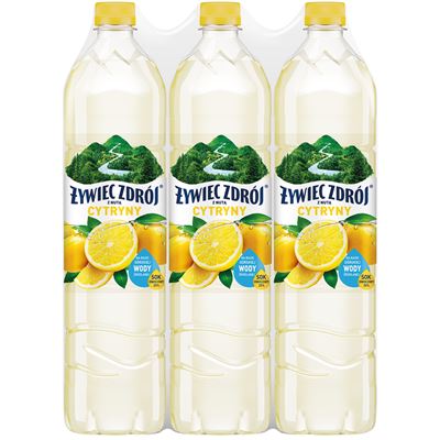 ŻYWIEC ZDRÓJ Z NUTĄ cytryny napój niegazowany 6 x 1,2 l [kaucja]