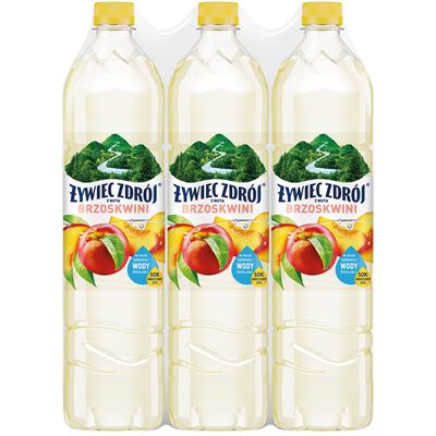 ŻYWIEC ZDRÓJ Z NUTĄ brzoskwini napój niegazowany 6 x 1,2 l [kaucja]