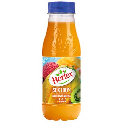 Hortex Sok 100% multiwitamina 6 x 300 ml [kaucja]
