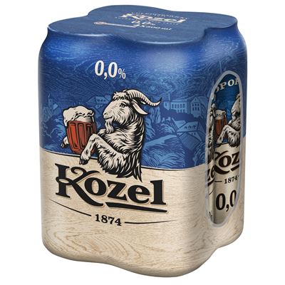 KOZEL Piwo bezalkoholowe 24 x 500 ml puszka [kaucja]