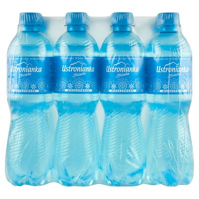 Ustronianka Biała Woda mineralna niegazowana 12 x 500 ml [kaucja]