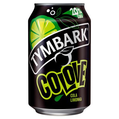 TYMBARK COLOVE Napój gazowany Cola Limonka 12 x 330 ml puszka [kaucja]