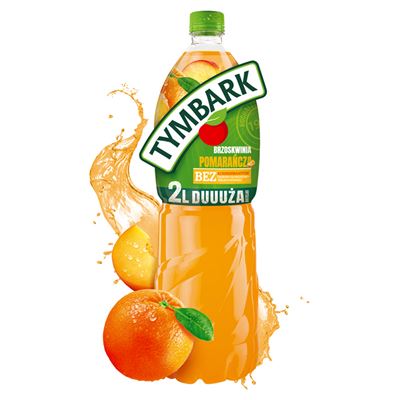 TYMBARK Napój pomarańcza brzoskwinia 6 x 2 l [kaucja]