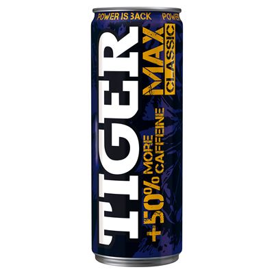 TIGER Max Classic Napój energetyzujący 12 x 250 ml puszka [kaucja]