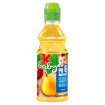 KUBUŚ Baby Napój po 6 miesiącu jabłko gruszka 6 x 300 ml [kaucja]