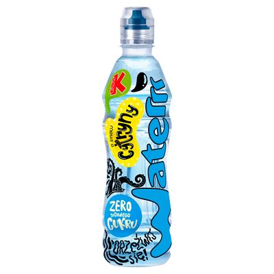 KUBUŚ WATERRR Cytryna Napój niegazowany 12 x 500 ml [kaucja]