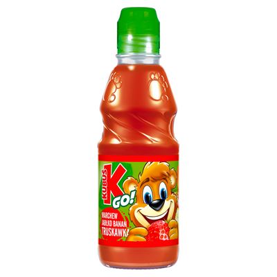 KUBUŚ GO! Sok marchew jabłko banan truskawka 12 x 300 ml [kaucja]