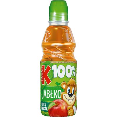 KUBUŚ Sok 100% jabłko 12 x 300 ml [kaucja]