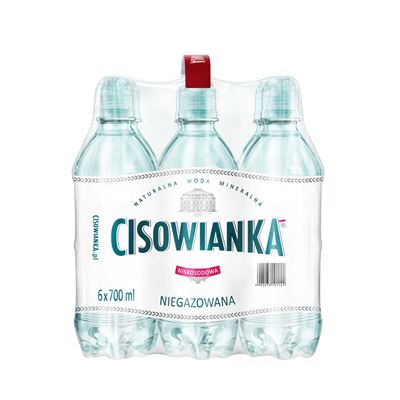 CISOWIANKA Sport Woda mineralna niegazowana 6x700ml [kaucja]