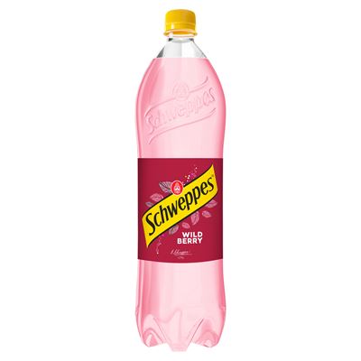 Schweppes Wild Berry Napój gazowany 6 x 1,35 l [kaucja]