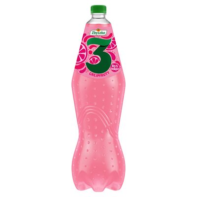 ZBYSZKO 3 Grejpfruty Napój gazowany 6 x 1,82 l [kaucja]