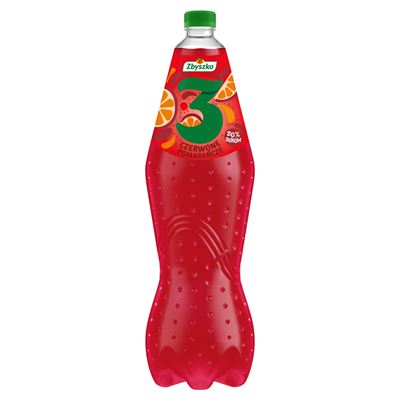ZBYSZKO 3 Czerwone Pomarańcze Napój gazowany 6 x 1,82 l [kaucja]