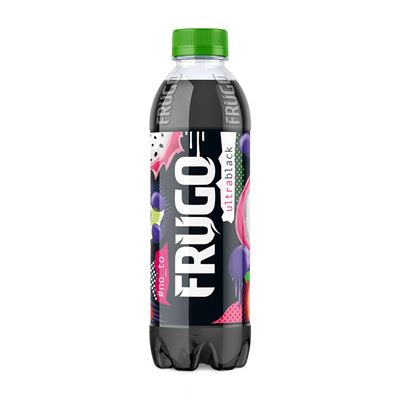 FRUGO Ultra black pitahaya Napój niegazowany 12 x 500 ml [kaucja]