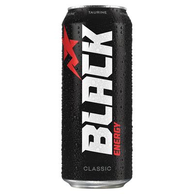 BLACK Napój energetyczny Classic 12 x 500 ml puszka [kaucja]