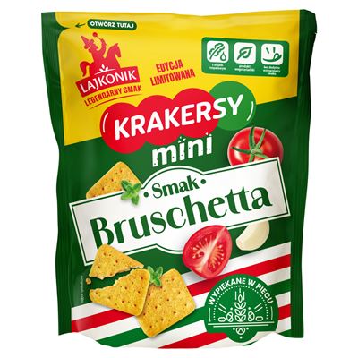 LAJKONIK Krakersy mini Bruschetta 14 x 100 g