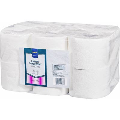 METRO PROFESSIONAL Papier toaletowy Jumbo mini 27 metrów 12 rolek