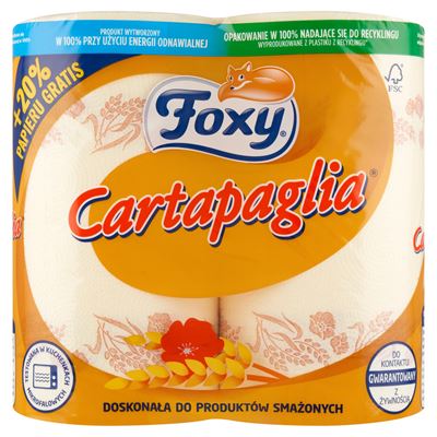 Foxy Cartapaglia Ręcznik papierowy 2 rolki