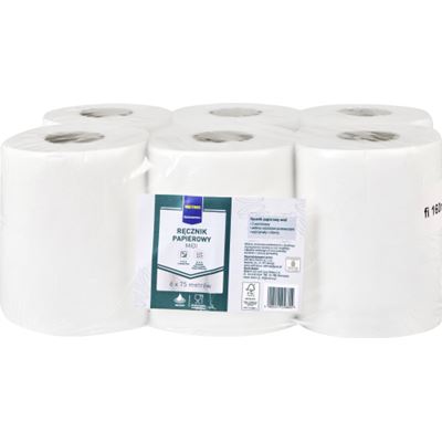 METRO PROFESSIONAL Ręcznik papierowy Midi 2-warstwowy 6 x 75 m