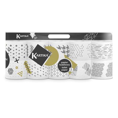 KARTIKA Modern Black Papier toaletowy 10 rolek