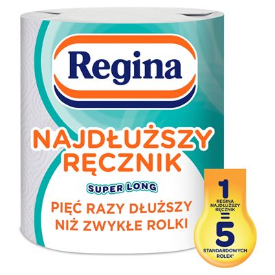 Regina Super Long Ręcznik papierowy bardzo wydajny 1 rolka