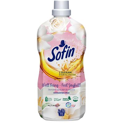 SOFIN Koncentrat do płukania tkanin Feel Joyful 1,4 l