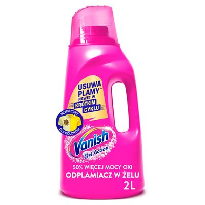 Vanish Oxi Action Odplamiacz do tkanin w płynie 2 l