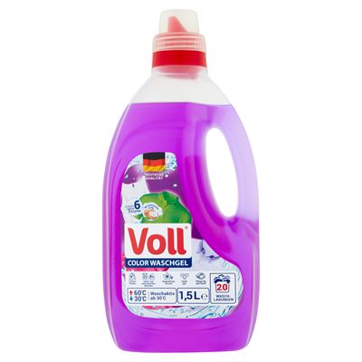 VOLL Żel do prania kolorów 20 prań 1,5 l