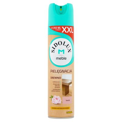 SIDOLUX M Pielęgnacja mebli kwiatowy Aerozol 350 ml