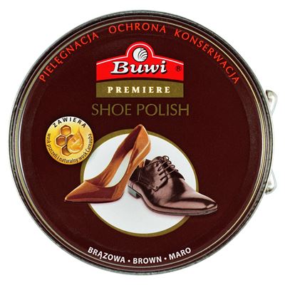 BUWI Pasta do butów brązowa 40 ml