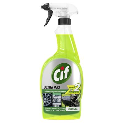 Cif Ultra Max Odtłuszczacz w sprayu Green 752 g